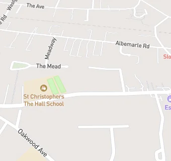 map for St Christopher's School