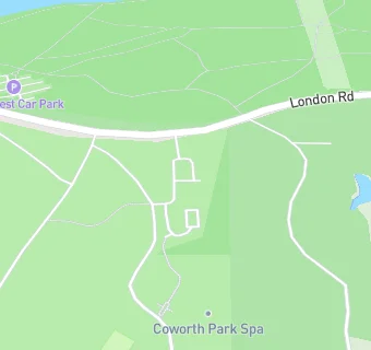 map for Coworth Park Ltd