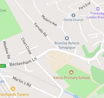 map for Valley Primary School