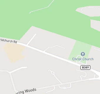 map for Christ Church Virginia Water