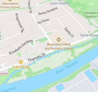 map for Riverside Arts Centre