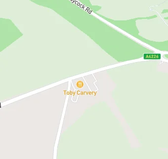 map for Toby Carvery