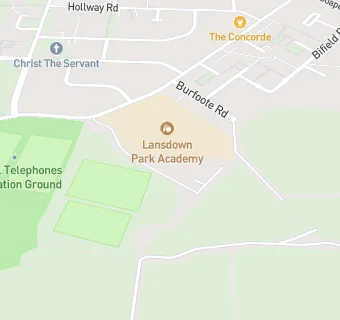 map for Lansdown Park Academy