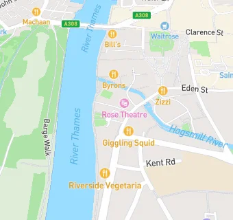 map for Rose Theatre