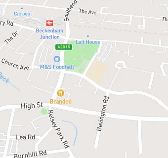 map for Remark! Community - Beckenham Lunch Club @ Bevington Hall