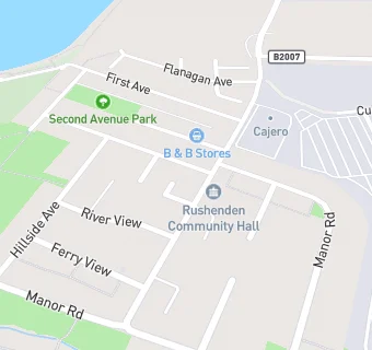 map for Rushenden Club