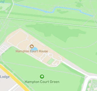 map for Hampton Court House