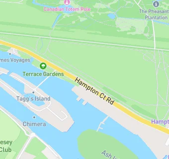 map for Thames Motor Yacht Club