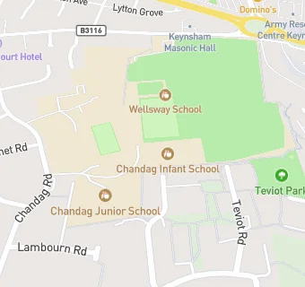 map for Chandag Junior School