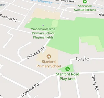 map for Stanford County Middle School