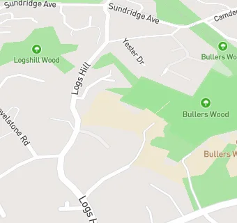 map for Bullers Wood School For Girls
