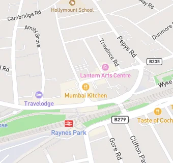 map for Adams's Curry And Kebabs