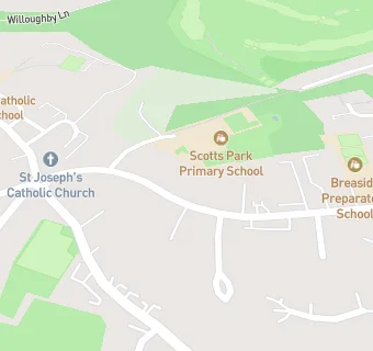 map for Scotts Park Primary School