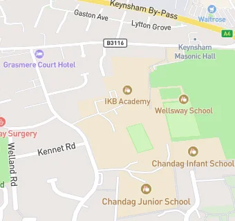 map for Lansdown Hall At Wellsway School