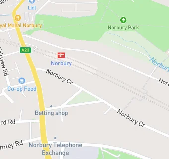 map for Norbury Crescent Hotel