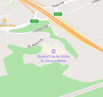 map for Hilton St Annes Manor