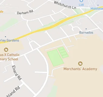 map for Withywood Community School