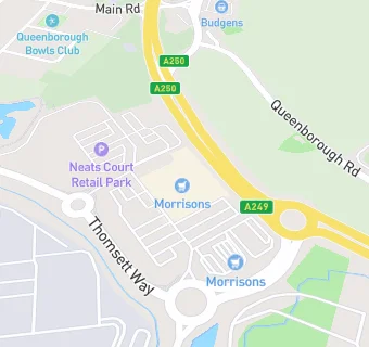 map for Petrol Station - Morrisons