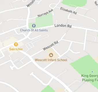 map for Wokingham Day Nursery