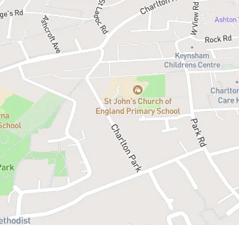 map for St John's CEVC Primary School