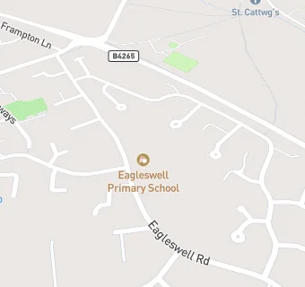 map for Eagleswell Primary