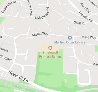 map for Singlewell Primary School