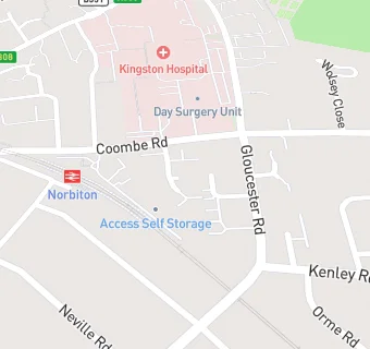 map for Kingston Care Home