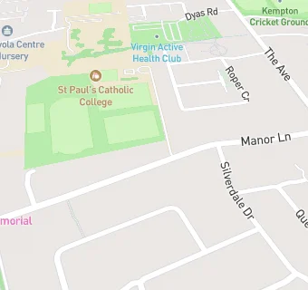 map for Cardinal Godfrey School