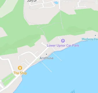 map for Medway Yacht Club