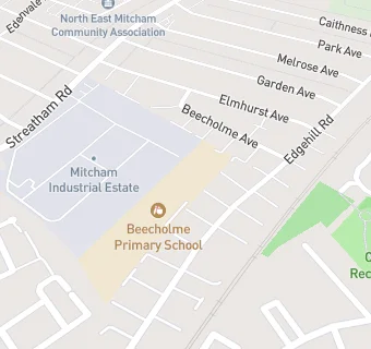 map for Beecholme Primary School