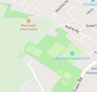 map for Ashton & Backwell Football Club