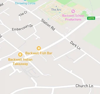 map for Backwell Medical Centre