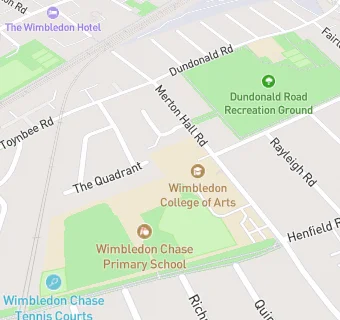 map for University of the Arts London