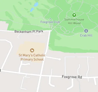 map for St Mary's Catholic Primary School