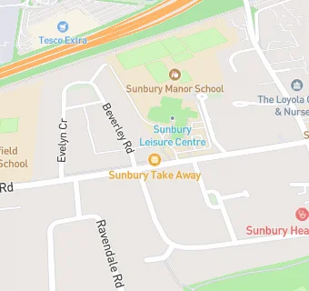 map for New Sunbury Chinese Takeaway