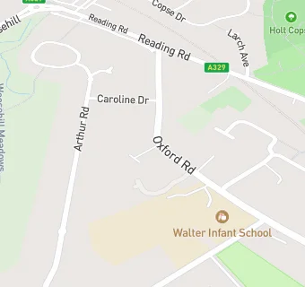 map for Cater Link at St Paul's Junior School