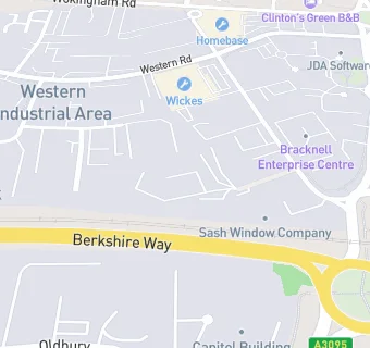 map for Wiltshire Farm Foods Bracknell