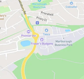 map for Savernake View Care Home