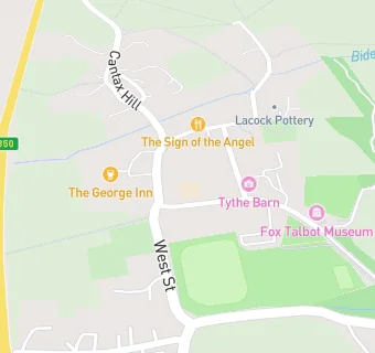 map for Lacock Church of England Primary School