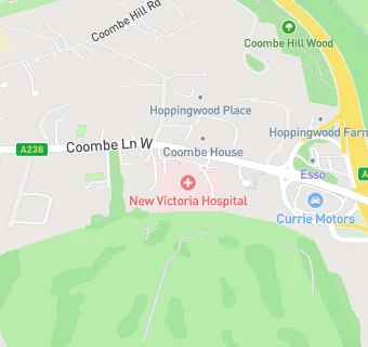 map for New Victoria Hospital