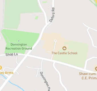 map for The Castle School