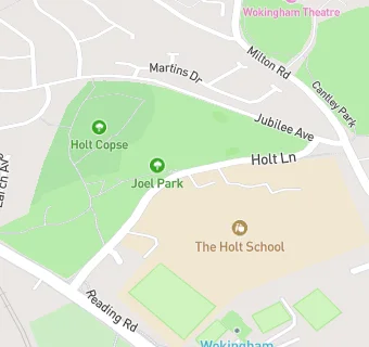 map for The Holt School