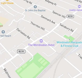 map for The Wimbledon Hotel