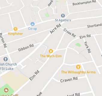 map for The Wych Elm Pub