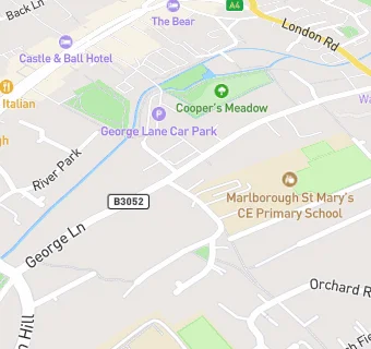 map for St Marys School