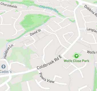 map for Celynbrook Care Home