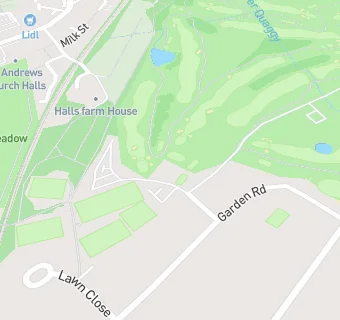 map for Sundridge Park Golf Club