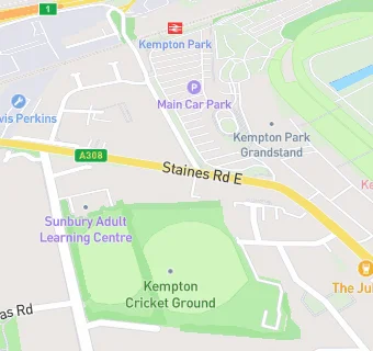 map for Kempton Cricket Club