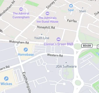 map for BP Bracknell SF Connect