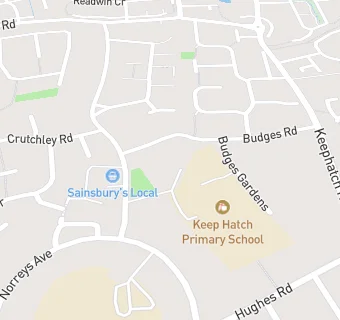 map for Funtastic Kids Ltd @ Keep Hatch Primary School